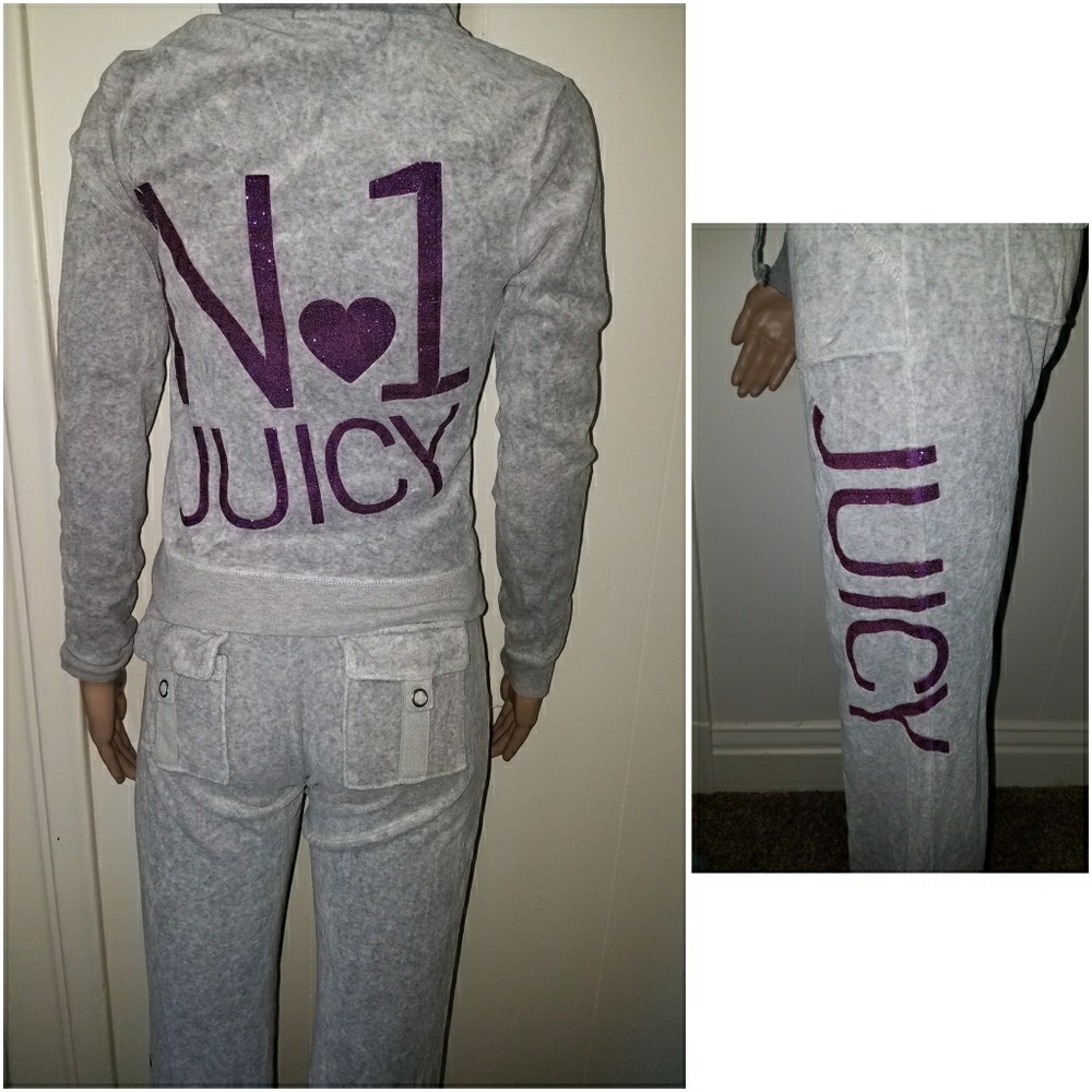 Juicy Couture Gray Tracksuit